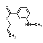 CAS#: 153775-51-0， Allyl 3-(Methylamino)Benzoate
