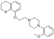 CAS#: 153804-42-3， 1-(2-Methoxyphenyl)-4-(2-Thiochroman-8-Yloxyethyl)Piperazine