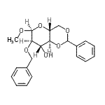 CAS#: 15384-58-4， (2-O-Benzyl-4,6-O-Benzylidene) Methyl-alpha-D-Glucopyranoside