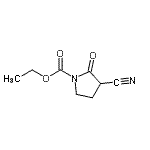CAS#: 153929-20-5， Ethyl 3-Cyano-2-Oxo-1-Pyrrolidinecarboxylate