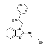 CAS#: 154055-44-4， 2-{2-[(2-Hydroxyethyl)Amino]-1H-Benzimidazol-1-Yl}-1-Phenylethanone