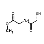 CAS#: 154150-10-4， Methyl N-(Sulfanylacetyl)Glycinate