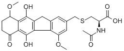 CAS#: 154163-82-3， (2R)-2-Acetamido-3-[(5,10-Dihydroxy-4,9-Dimethoxy-6-Oxo-7,8,9,11-Tetrahydrobenzo[h]Fluoren-2-Yl)Methylsulfanyl]Propanoic Acid