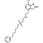 CAS#: 154189-40-9， 4-Hydroxy-7-{2-[(2-{[3-(2-Phenylethoxy)Propyl]Sulfonyl}Ethyl)Amino]Ethyl}-1,3-Benzothiazol-2(3H)-One