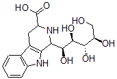 CAS#: 154204-09-8， 1-[(1S,2R,3S,4R)-1,2,3,4,5-Pentahydroxypentyl]-2,3,4,9-Tetrahydro-1H-Pyrido[5,4-b]Indole-3-Carboxylic Acid