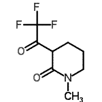CAS#: 154207-41-7， 1-Methyl-3-(Trifluoroacetyl)-2-Piperidinone