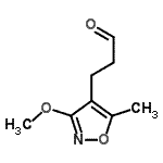 CAS#: 154229-60-4， 3-(3-Methoxy-5-Methyl-1,2-Oxazol-4-Yl)Propanal