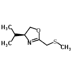 CAS#: 154260-41-0， (4S)-4-Isopropyl-2-[(Methylsulfanyl)Methyl]-4,5-Dihydro-1,3-Oxazole