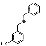structure of CAS# 15429-17-1, N-Benzyl-1-(3-Methylphenyl)Methanamine;N-benzyl-1-(3-methylphenyl)methanamine;N-benzyl-N-(3-methylbenzyl)amine;AN-329/15537053