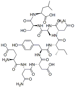 CAS#: 154301-48-1， Glutamyl-asparaginyl-aspartyl-tyrosyl-isoleucyl-asparaginyl-alanyl-seryl-leucine