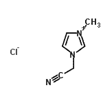 CAS#: 154312-63-7， 1-(Cyanomethyl)-3-Methyl-1H-Imidazol-3-Ium Chloride