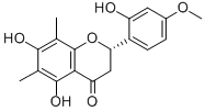 CAS#: 154320-34-0， (2S)-5,7-Dihydroxy-2-(2-Hydroxy-4-Methoxyphenyl)-6,8-Dimethylchroman-4-One