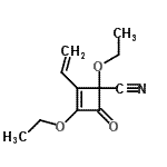 CAS#: 154365-61-4， 1,3-Diethoxy-4-Oxo-2-Vinyl-2-Cyclobutene-1-Carbonitrile