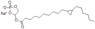 CAS#: 154482-94-7， Sodium (2-Hydroxy-2-Oxo-1,3-Dioxa-2-Phosphacyclopent-4-Yl) 10-(2-Hexylcyclopropyl)Decanoate