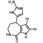 CAS#: 154569-13-8， 4-(2-Amino-1H-Imidazol-4-Yl)-2,3-Dibromo-4,5,6,7-Tetrahydropyrrolo[2,3-c]Azepin-8(1H)-One