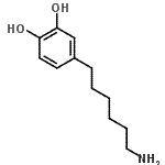 CAS#: 154585-07-6， 4-(6-Aminohexyl)-1,2-Benzenediol