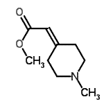 CAS#: 154594-25-9， Methyl 2-(1-Methyl-4-Piperidylidene)Acetate