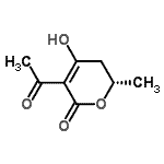 CAS#: 154623-26-4， (6S)-3-Acetyl-4-Hydroxy-6-Methyl-5,6-Dihydro-2H-Pyran-2-One