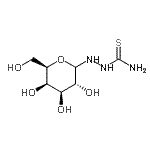 CAS#: 154634-26-1， 2-[(3R,4S,5R,6R)-3,4,5-Trihydroxy-6-(Hydroxymethyl)Tetrahydro-2H-Pyran-2-Yl]Hydrazinecarbothioamide