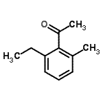 CAS#: 154735-88-3， 1-(2-Ethyl-6-Methylphenyl)Ethanone