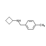 CAS#: 154777-46-5， N-(4-Methylbenzyl)Cyclobutanamine