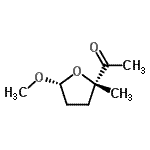 CAS#: 154783-50-3， 1-[(2S,5R)-5-Methoxy-2-Methyltetrahydro-2-Furanyl]Ethanone