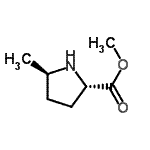 CAS#: 154838-72-9， Methyl (5R)-5-Methyl-L-Prolinate