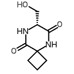 CAS#: 154878-43-0， (7R)-7-(Hydroxymethyl)-5,8-Diazaspiro[3.5]Nonane-6,9-Dione