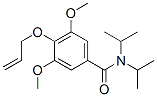 CAS#: 155-59-9, 3,5-Dimethoxy-N,N-Di(Propan-2-Yl)-4-Prop-2-Enoxybenzamide