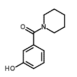 CAS#: 15504-60-6， (3-Hydroxyphenyl)(1-Piperidinyl)Methanone