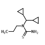 CAS#: 155047-67-9， 1-(Dicyclopropylmethyl)-1-Propylthiourea