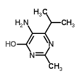 CAS#: 155082-36-3， 5-Amino-6-Isopropyl-2-Methyl-4(1H)-Pyrimidinone