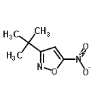 CAS#: 155088-42-9， 3-(2-Methyl-2-Propanyl)-5-Nitro-1,2-Oxazole