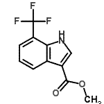 CAS#: 155134-38-6， Methyl 7-(Trifluoromethyl)-1H-Indole-3-Carboxylate