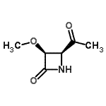 CAS#: 155197-97-0， (3S,4S)-4-Acetyl-3-Methoxy-2-Azetidinone