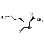 CAS#: 155197-98-1， (3S,4S)-4-Acetyl-3-Butyl-2-Azetidinone
