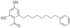 CAS#: 155233-37-7， 1-[2,4-Dihydroxy-6-(8-Phenyloctyl)Phenyl]Ethanone
