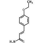 CAS#: 155265-07-9， (2E)-3-(4-Ethoxyphenyl)-2-Propenethioamide