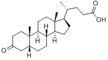 CAS#: 1553-56-6， (5beta)-3-Oxo-Cholan-24-Oic Acid