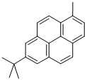 结构式 CAS# 155386-57-5, 7-叔丁基-1-甲基-芘
