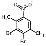 CAS#: 15540-82-6， 2,3-Dibromo-1,4-Dimethyl-5-Nitrobenzene