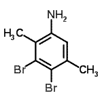 CAS#: 15540-83-7， 3,4-Dibromo-2,5-Dimethylaniline