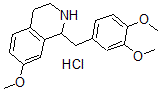CAS#: 155413-71-1， 1-[(3,4-Dimethoxyphenyl)Methyl]-7-Methoxy-1,2,3,4-Tetrahydroisoquinoline Hydrochloride