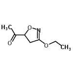 CAS#: 155430-82-3， 1-(3-Ethoxy-4,5-Dihydro-1,2-Oxazol-5-Yl)Ethanone