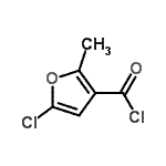 CAS#: 155442-10-7， 5-Chloro-2-Methyl-3-Furoyl Chloride