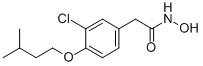 CAS#: 15560-63-1， 2-[3-Chloro-4-(Isopentyloxy)Phenyl]Acetohydroxamic Acid