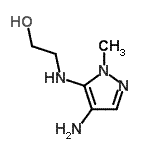 CAS#: 155601-24-4， 2-[(4-Amino-1-Methyl-1H-Pyrazol-5-Yl)Amino]Ethanol