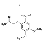 CAS#: 155614-05-4， 4,5-Dimethoxy-2-Nitrobenzyl Carbamimidothioate Hydrobromide (1:1)