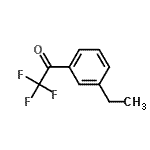 CAS#: 155628-01-6， 1-(3-Ethylphenyl)-2,2,2-Trifluoroethanone