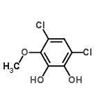 CAS#: 155631-40-6， 4,6-Dichloro-3-Methoxy-1,2-Benzenediol